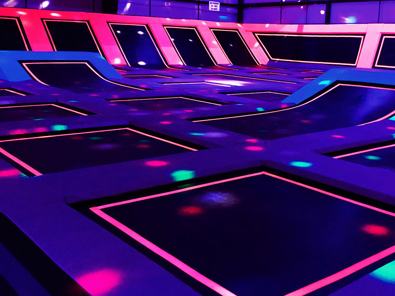 trampoline park in uae