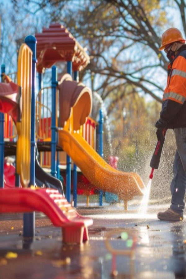 Playground Equipment Cleaning